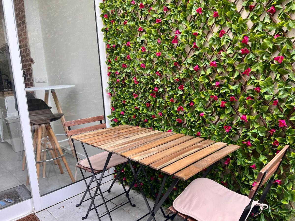 Rare! Private Garden In Paris, Close To Sacre Coeur Basilica! Exterior foto