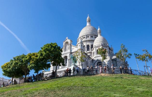 Rare! Private Garden In Paris, Close To Sacre Coeur Basilica! Exterior foto