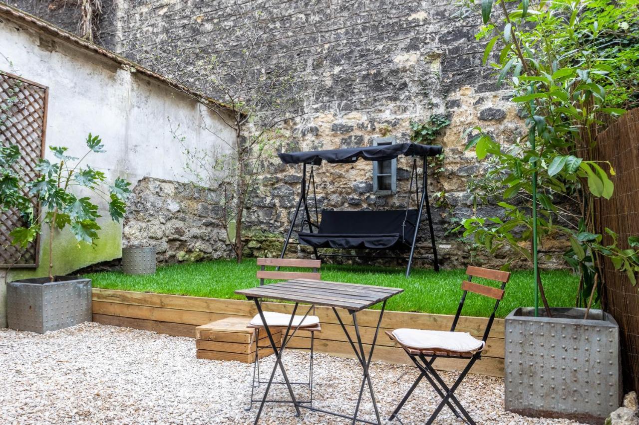 Rare! Private Garden In Paris, Close To Sacre Coeur Basilica! Exterior foto